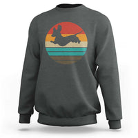Vintage Dachshund Sweatshirt 60s 70s Retro Grunge Weiner Dog Love - Wonder Print Shop