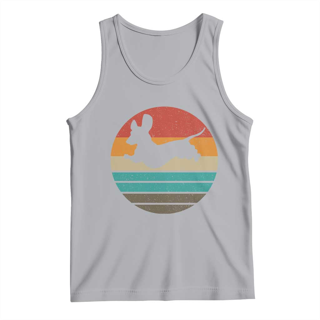 Vintage Dachshund Tank Top 60s 70s Retro Grunge Weiner Dog Love - Wonder Print Shop
