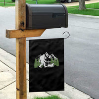 Bigfoot Walking Dachshund Garden Flag Funny Wiener Dog Gift Sasquatch - Wonder Print Shop