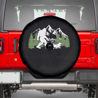 Bigfoot Walking Dachshund Spare Tire Cover Funny Wiener Dog Gift Sasquatch - Wonder Print Shop