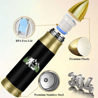 Bigfoot Walking Dachshund Bullet Tumbler Funny Wiener Dog Gift Sasquatch - Wonder Print Shop