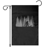 Bigfoot Walking Dachshund Garden Flag Funny Wiener Dog Gift Forest Sasquatch Yeti - Wonder Print Shop