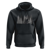 Bigfoot Walking Dachshund Hoodie Funny Wiener Dog Gift Forest Sasquatch Yeti - Wonder Print Shop
