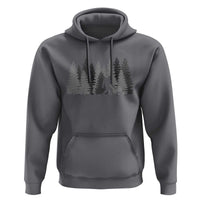 Bigfoot Walking Dachshund Hoodie Funny Wiener Dog Gift Forest Sasquatch Yeti - Wonder Print Shop