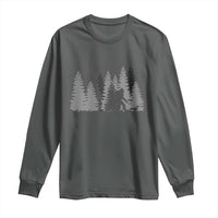 Bigfoot Walking Dachshund Long Sleeve Shirt Funny Wiener Dog Gift Forest Sasquatch Yeti - Wonder Print Shop