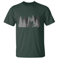 Bigfoot Walking Dachshund T Shirt Funny Wiener Dog Gift Forest Sasquatch Yeti - Wonder Print Shop