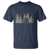 Bigfoot Walking Dachshund T Shirt Funny Wiener Dog Gift Forest Sasquatch Yeti - Wonder Print Shop