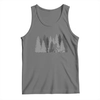 Bigfoot Walking Dachshund Tank Top Funny Wiener Dog Gift Forest Sasquatch Yeti - Wonder Print Shop