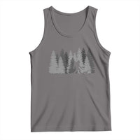 Bigfoot Walking Dachshund Tank Top Funny Wiener Dog Gift Forest Sasquatch Yeti - Wonder Print Shop