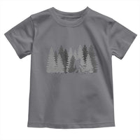Bigfoot Walking Dachshund Toddler T Shirt Funny Wiener Dog Gift Forest Sasquatch Yeti - Wonder Print Shop