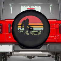 Retro Bigfoot Walking Dachshund Spare Tire Cover Funny Doxie Wiener Dog Walker Vintage 70s 80s - Wonder Print Shop