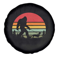 Retro Bigfoot Walking Dachshund Spare Tire Cover Funny Doxie Wiener Dog Walker Vintage 70s 80s - Wonder Print Shop