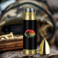 Retro Bigfoot Walking Dachshund Bullet Tumbler Funny Doxie Wiener Dog Walker Vintage 70s 80s - Wonder Print Shop