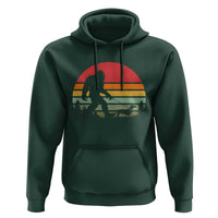 Retro Bigfoot Walking Dachshund Hoodie Funny Doxie Wiener Dog Walker Vintage 70s 80s - Wonder Print Shop