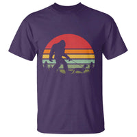 Retro Bigfoot Walking Dachshund T Shirt Funny Doxie Wiener Dog Walker Vintage 70s 80s - Wonder Print Shop