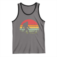 Retro Bigfoot Walking Dachshund Tank Top Funny Doxie Wiener Dog Walker Vintage 70s 80s - Wonder Print Shop
