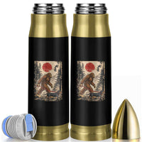 Bigfoot Dachshund Lovers Bullet Tumbler Japanese Vintage Graphic Ukiyo-e Art Sasquatch Wiener Dog Gift