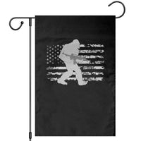 Bigfoot Gun Owner Garden Flag Camo US American Flag Sasquatch Rifle - Wonder Print Shop