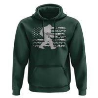 Bigfoot Gun Owner Hoodie Camo US American Flag Sasquatch Rifle - Wonder Print Shop