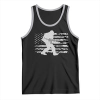 Bigfoot Gun Owner Tank Top Camo US American Flag Sasquatch Rifle - Wonder Print Shop