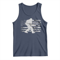 Bigfoot Gun Owner Tank Top Camo US American Flag Sasquatch Rifle - Wonder Print Shop