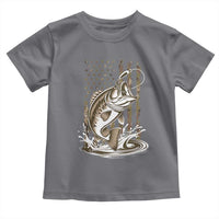 Fishing Camo Toddler T Shirt Bass Fish American Flag Boy Men Fisherman Gift