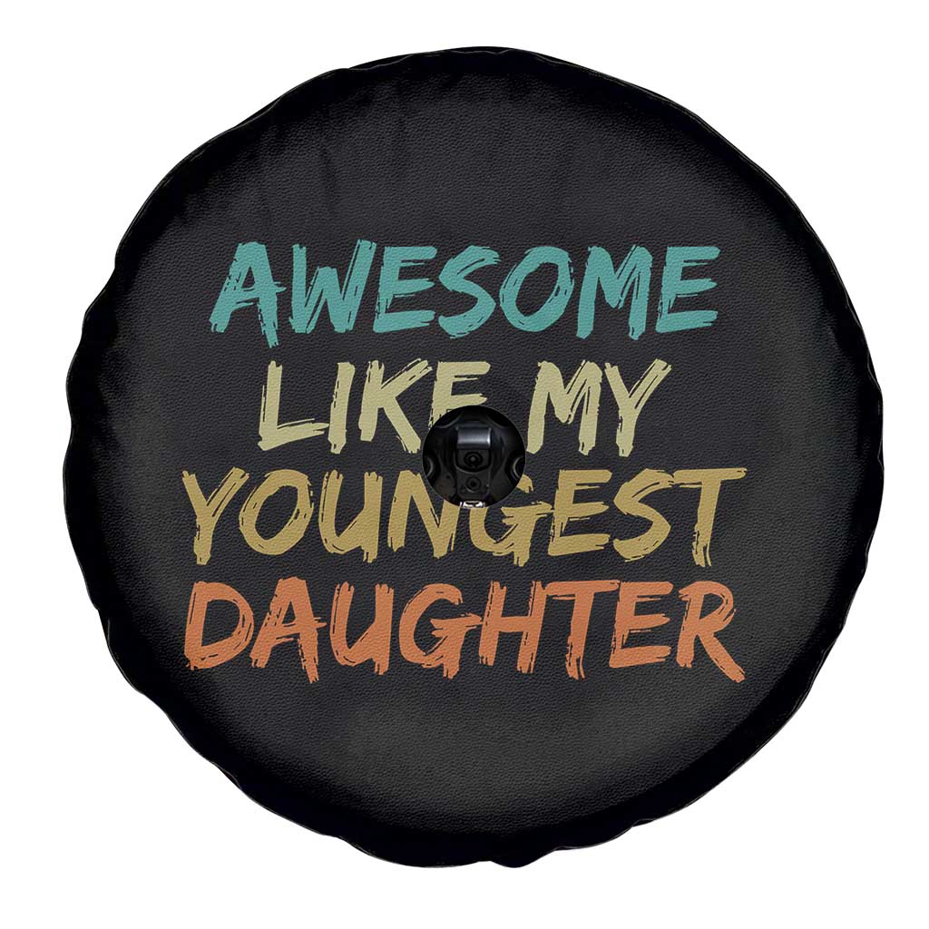 Awesome Like My Youngest Daughter Spare Tire Cover Mother's Day Father's Day Gift