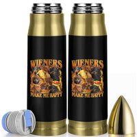 Funny Wiener Dog Bullet Tumbler Vintage Bootleg Gift For Dachshund Lover - Wonder Print Shop