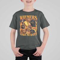 Funny Wiener Dog T Shirt For Kid Vintage Bootleg Gift For Dachshund Lover - Wonder Print Shop