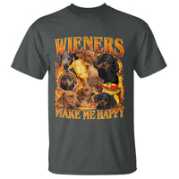 Funny Wiener Dog T Shirt Vintage Bootleg Gift For Dachshund Lover - Wonder Print Shop