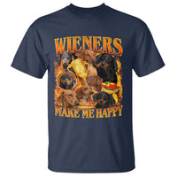 Funny Wiener Dog T Shirt Vintage Bootleg Gift For Dachshund Lover - Wonder Print Shop