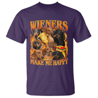 Funny Wiener Dog T Shirt Vintage Bootleg Gift For Dachshund Lover - Wonder Print Shop