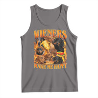 Funny Wiener Dog Tank Top Vintage Bootleg Gift For Dachshund Lover - Wonder Print Shop