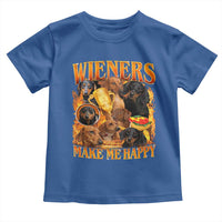 Funny Wiener Dog Toddler T Shirt Vintage Bootleg Gift For Dachshund Lover - Wonder Print Shop