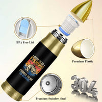 Born to Go Fishing Forced School Bullet Tumbler Funny Fishing Fisherman Kids Boys - Wonder Print Shop