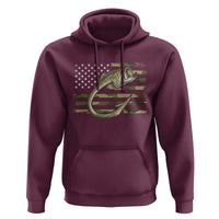 Camo Fish Hook Fishing Hoodie Patriotic US Flag Fisherman Camouflage Bass Fishing - Wonder Print Shop