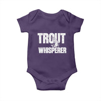Trout Fishing Baby Onesie Funny Fishing Fisherman Trout Whisperer Gift - Wonder Print Shop
