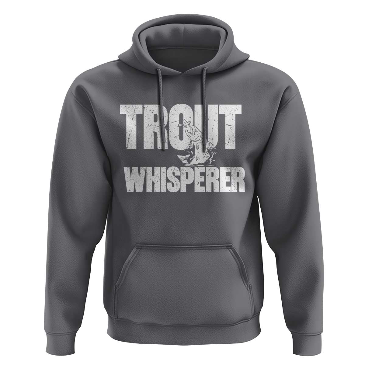 Trout Fishing Hoodie Funny Fishing Fisherman Trout Whisperer Gift - Wonder Print Shop