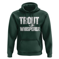 Trout Fishing Hoodie Funny Fishing Fisherman Trout Whisperer Gift - Wonder Print Shop