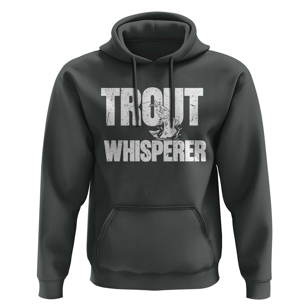 Trout Fishing Hoodie Funny Fishing Fisherman Trout Whisperer Gift - Wonder Print Shop