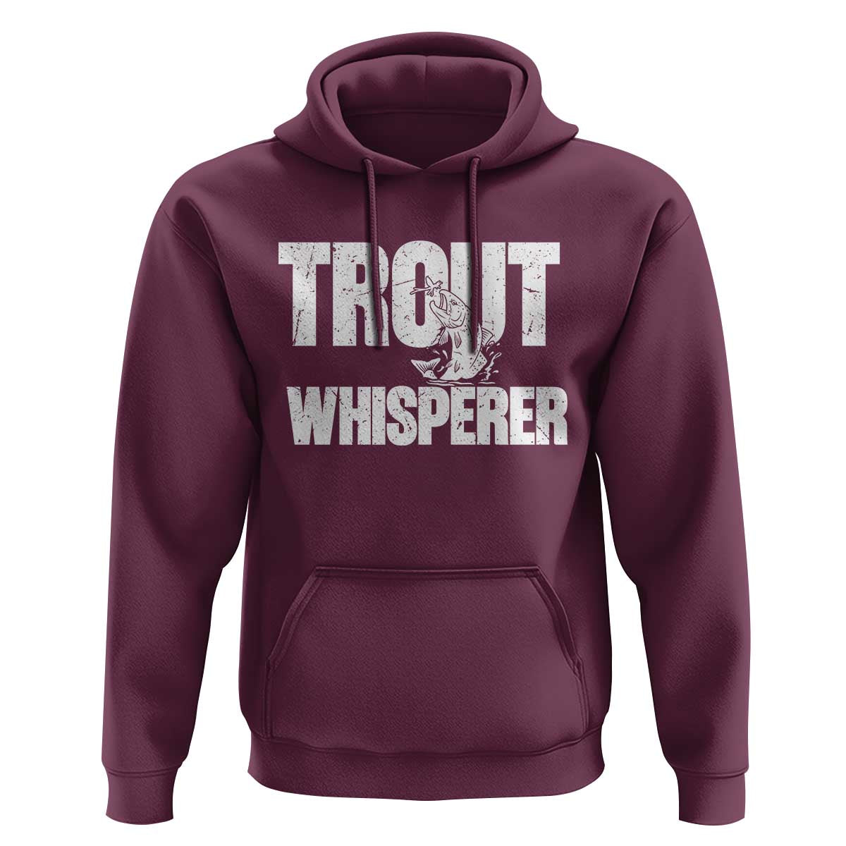 Trout Fishing Hoodie Funny Fishing Fisherman Trout Whisperer Gift - Wonder Print Shop