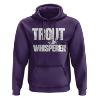 Trout Fishing Hoodie Funny Fishing Fisherman Trout Whisperer Gift - Wonder Print Shop