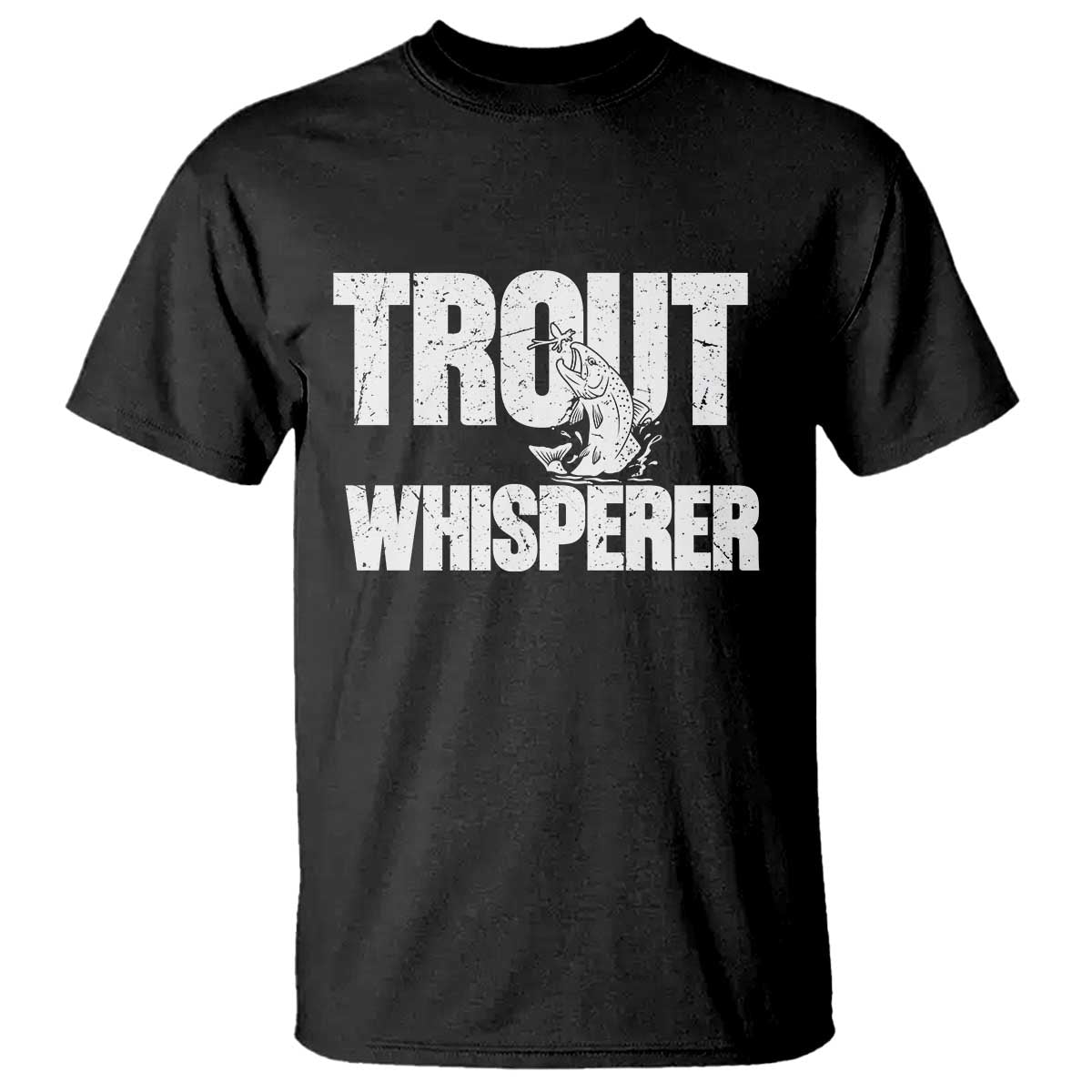 Trout Fishing T Shirt Funny Fishing Fisherman Trout Whisperer Gift - Wonder Print Shop