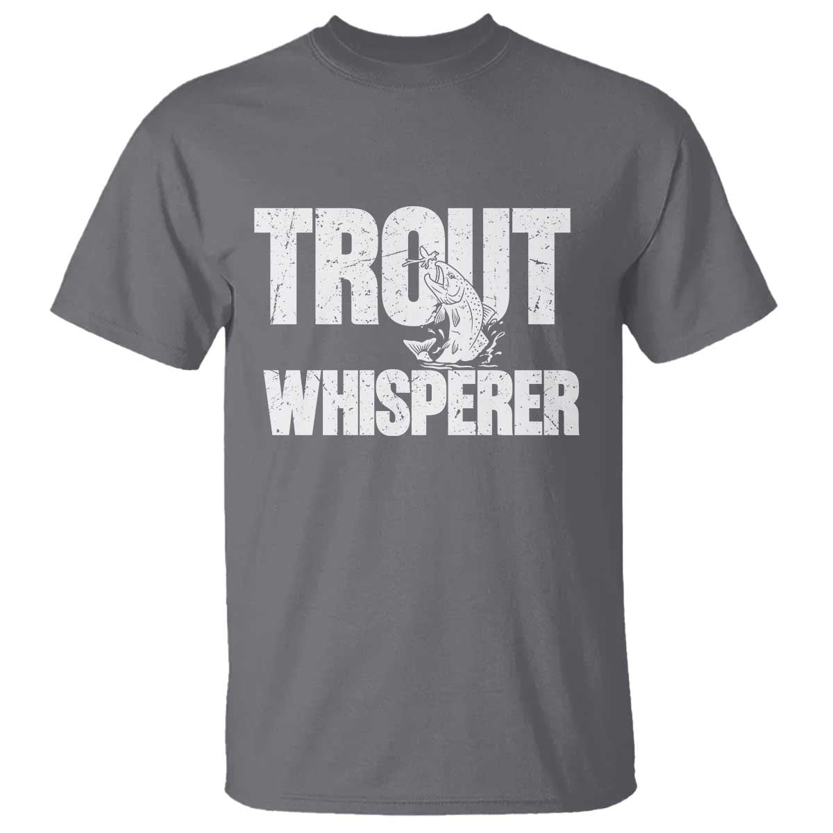 Trout Fishing T Shirt Funny Fishing Fisherman Trout Whisperer Gift - Wonder Print Shop