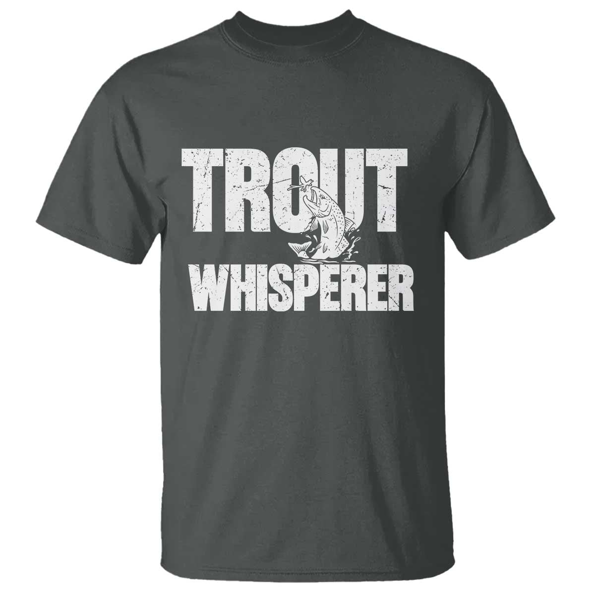 Trout Fishing T Shirt Funny Fishing Fisherman Trout Whisperer Gift - Wonder Print Shop