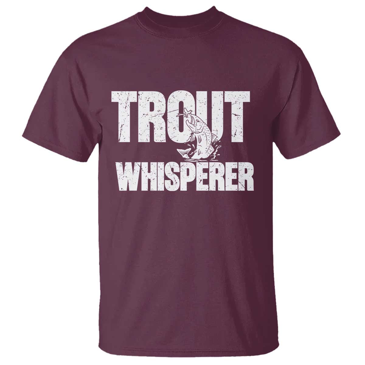 Trout Fishing T Shirt Funny Fishing Fisherman Trout Whisperer Gift - Wonder Print Shop