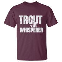 Trout Fishing T Shirt Funny Fishing Fisherman Trout Whisperer Gift - Wonder Print Shop