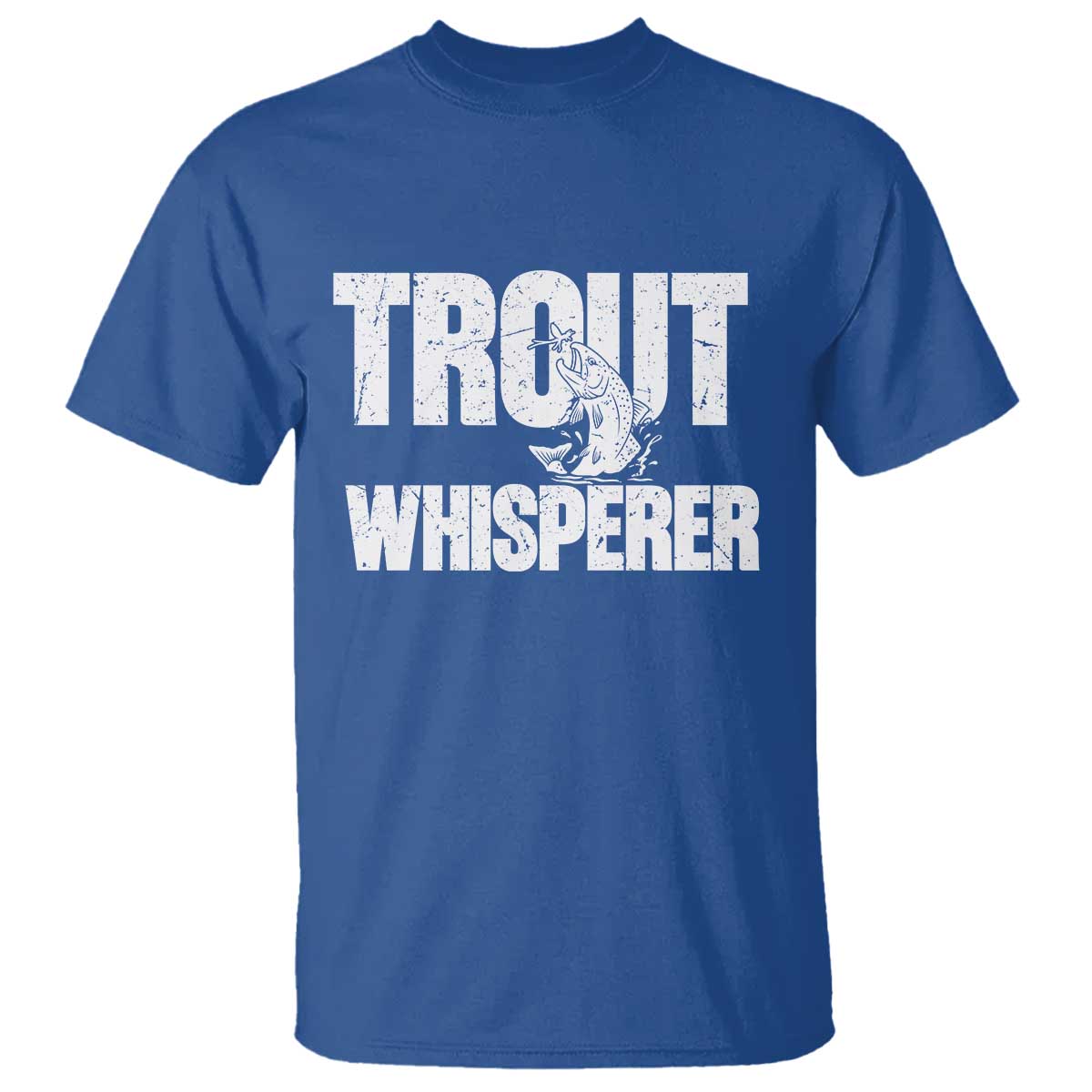 Trout Fishing T Shirt Funny Fishing Fisherman Trout Whisperer Gift - Wonder Print Shop