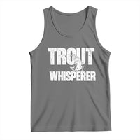 Trout Fishing Tank Top Funny Fishing Fisherman Trout Whisperer Gift - Wonder Print Shop