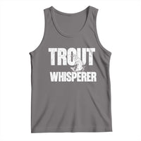 Trout Fishing Tank Top Funny Fishing Fisherman Trout Whisperer Gift - Wonder Print Shop